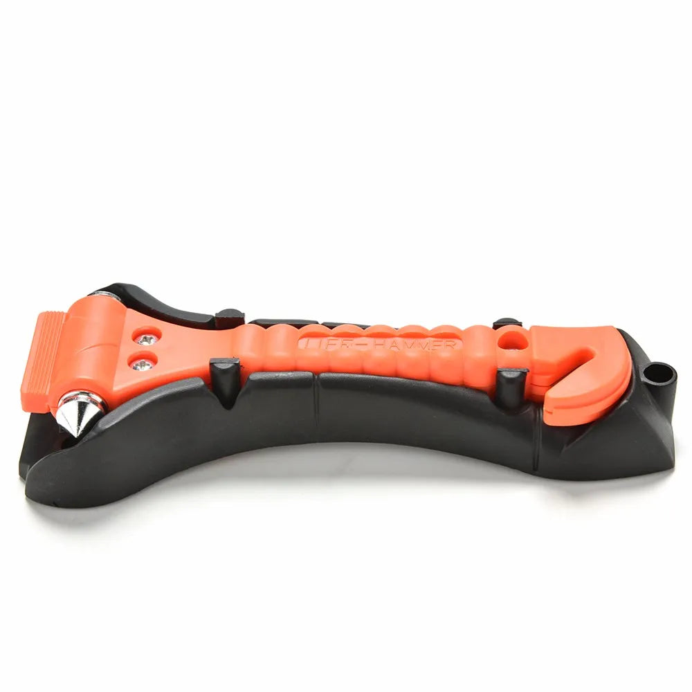 1Pcs Portable Safety Hammer Camping Driving Car Seat Belt Cutter Outdoor Survival Emergency Escape Hammer to Break Window Glass