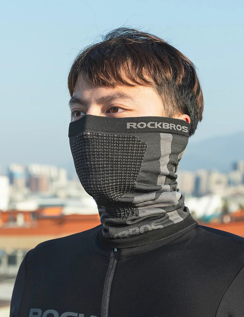 ROCKBROS Hiking Scarves Cycling Face Mask Men Women Sun Protection Windproof Bandana For Motorcycle Electric Bike Accessories