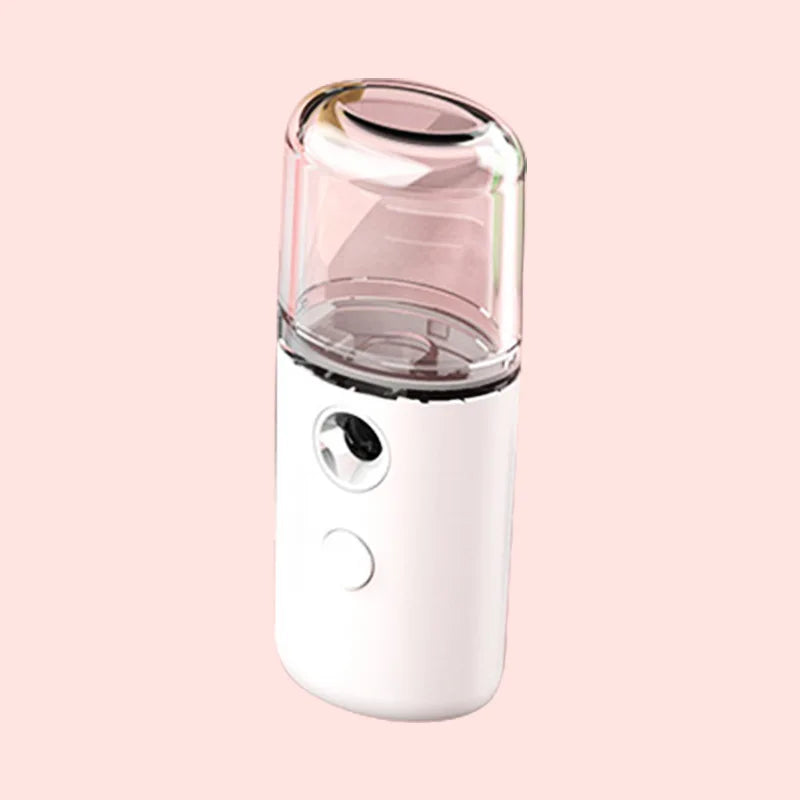 Portable Mini Air Humidifier Nano Face Steamer Facial Sprayer USB Rechargeable Nano Spray Hydry Apparatus Cold Spray Apparatus