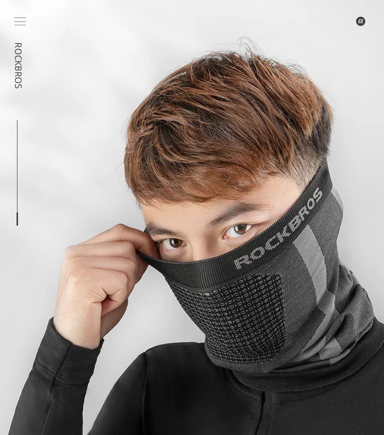 ROCKBROS Hiking Scarves Cycling Face Mask Men Women Sun Protection Windproof Bandana For Motorcycle Electric Bike Accessories