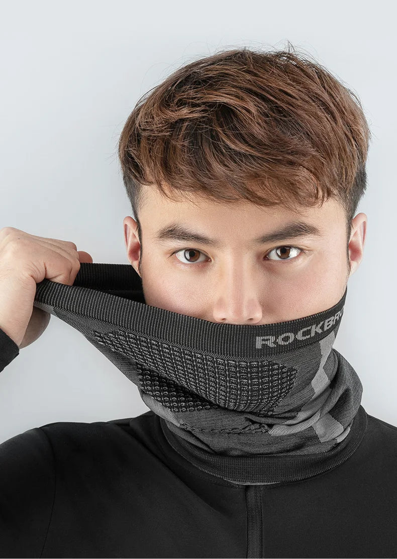 ROCKBROS Hiking Scarves Cycling Face Mask Men Women Sun Protection Windproof Bandana For Motorcycle Electric Bike Accessories