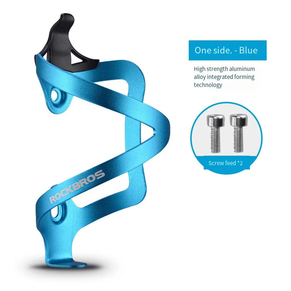 ROCKBROS Ultra Light MTB Road Bike Bicycle Accessories Aluminum Alloy Sports Water Holder Bottle Cage Mountain Bike Cup Holder