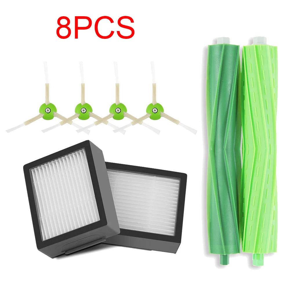 Hepa Filter + Side Brush + Brush Roll for iRobot Roomba i7 E5 E6 Series Robot Vacuum Cleaner Replacement Spare Parts