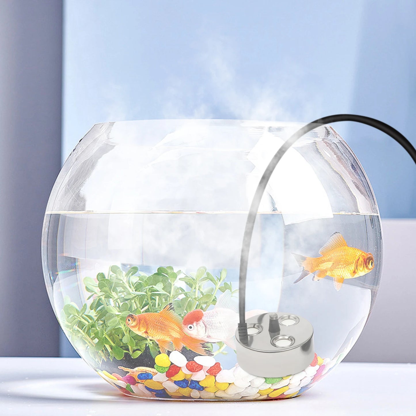 3-Head Ultrasonic Mist Maker Fogger AC 36V 60W Air Humidifier Hydroponics Water Fountain Pond Fog Machine 900ml/h