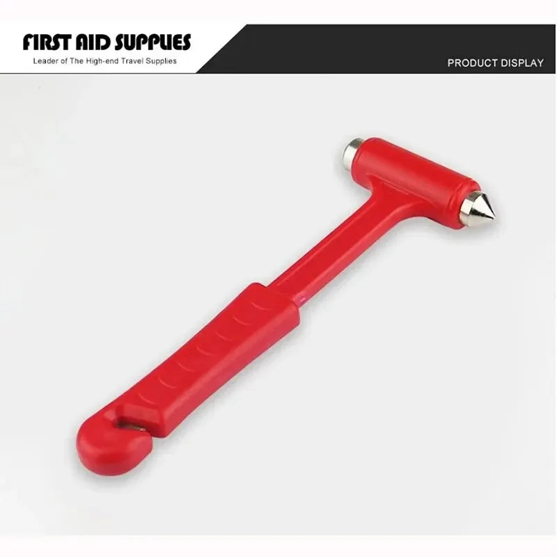 1PCS Car Window Breaker & Seat Belt Cutter Escape Tool 2in1 Car Safety Hammer Emergency Escape Kit Outdoor Emergency