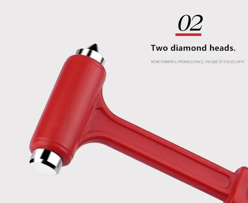 1PCS Car Window Breaker & Seat Belt Cutter Escape Tool 2in1 Car Safety Hammer Emergency Escape Kit Outdoor Emergency