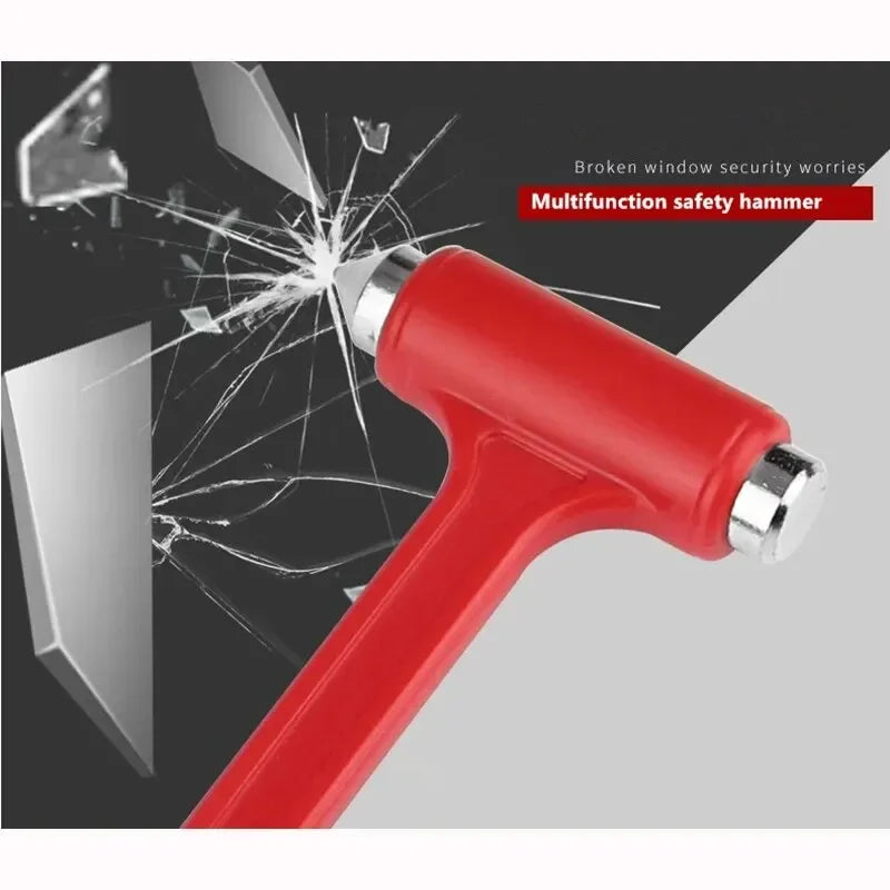1PCS Car Window Breaker & Seat Belt Cutter Escape Tool 2in1 Car Safety Hammer Emergency Escape Kit Outdoor Emergency