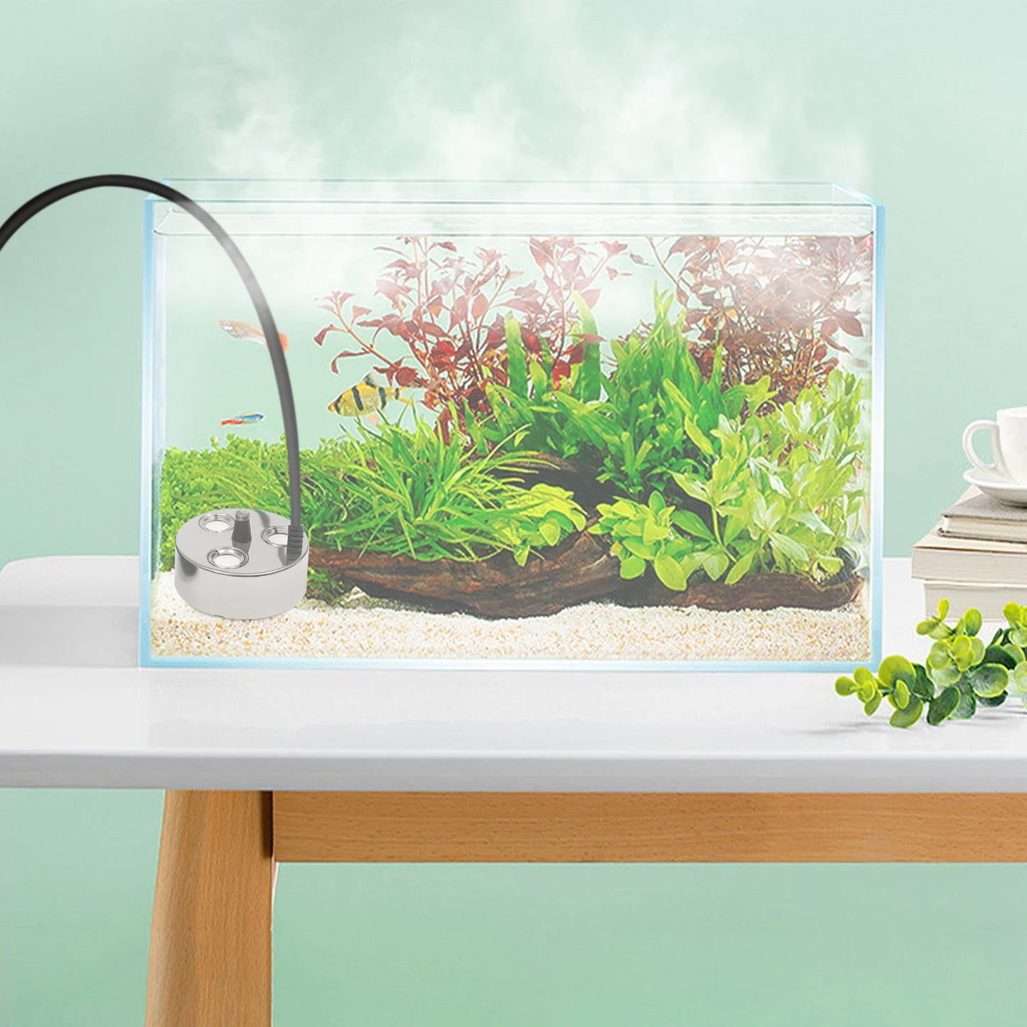 3-Head Ultrasonic Mist Maker Fogger AC 36V 60W Air Humidifier Hydroponics Water Fountain Pond Fog Machine 900ml/h