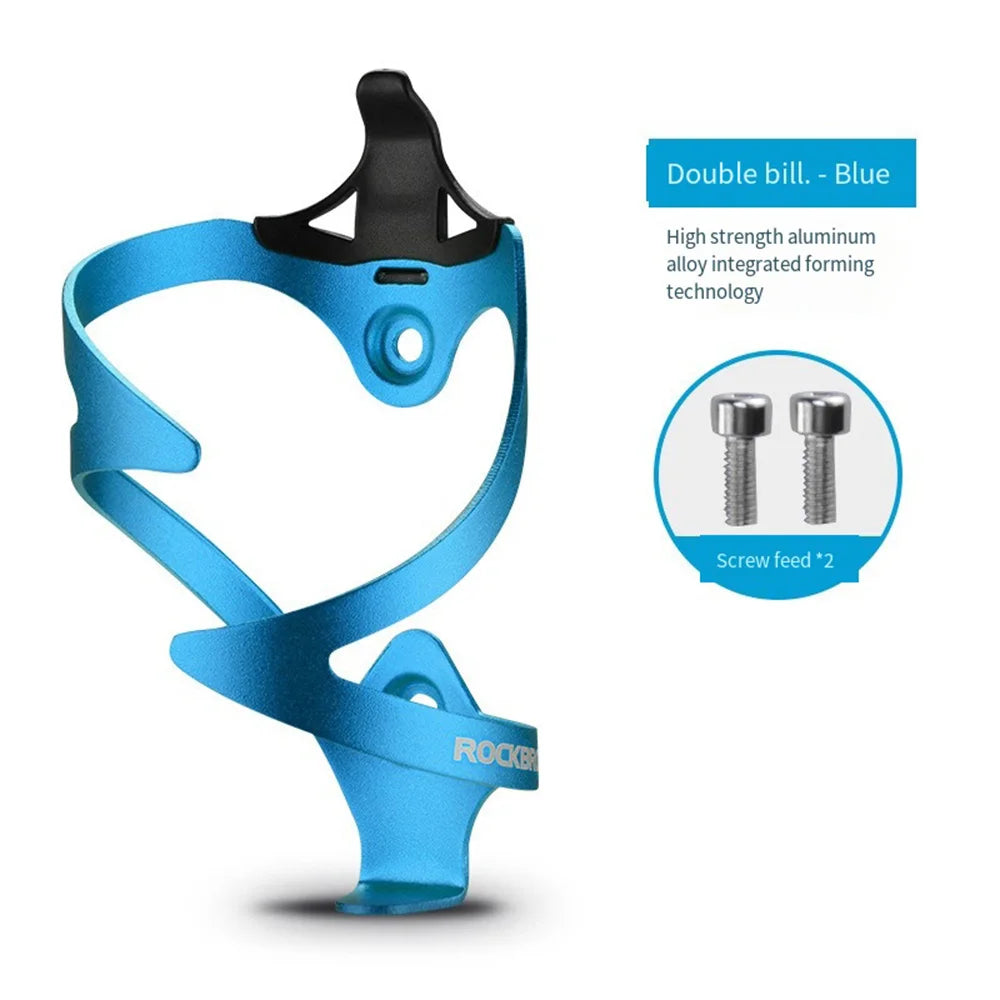 ROCKBROS Ultra Light MTB Road Bike Bicycle Accessories Aluminum Alloy Sports Water Holder Bottle Cage Mountain Bike Cup Holder