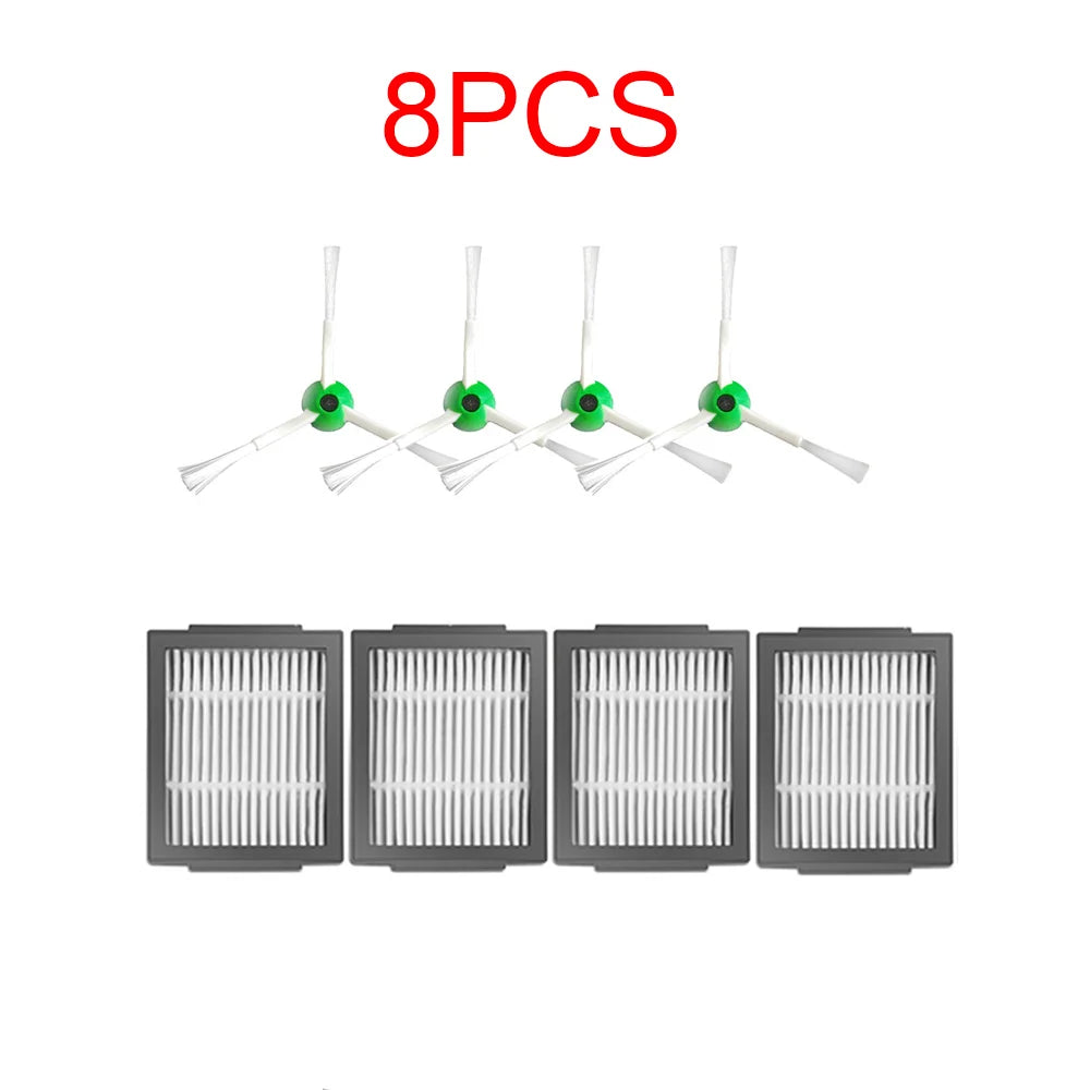 Hepa Filter + Side Brush + Brush Roll for iRobot Roomba i7 E5 E6 Series Robot Vacuum Cleaner Replacement Spare Parts