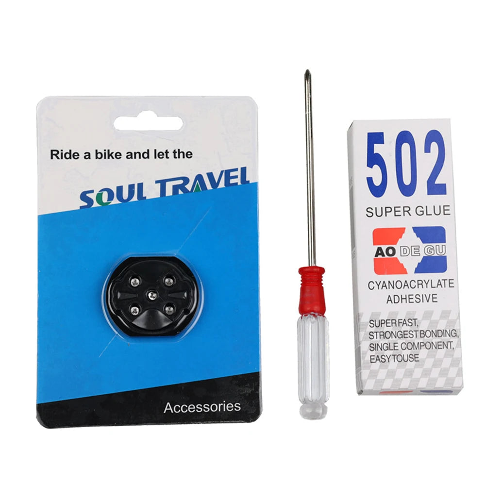 Bicycle Stopwatch Mount Bracket Base Repair Parts Practical Bike Computer Replacement Mounts Repair Kit for Garmin Bryton