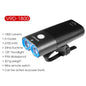 GACIRON 400-1800 Lumens Bicycle Front Light USB Rechargeable Cycling Headlight Flashlight MTB Road Bike Waterproof LED Head Lamp