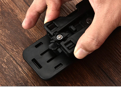 New Universal 360 Degree Tool Self Defense Safety EDC Rotation Outdoor Survial Kit Case Holster Black Holder