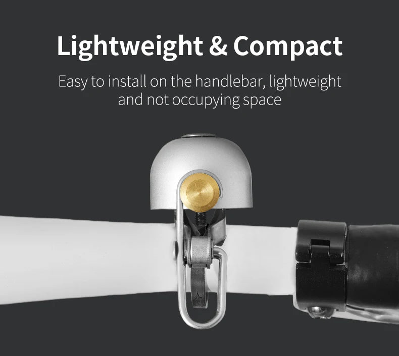 ROCKBROS Bike Bell Cycling Ring Bicycle Retro Classical Bells Clear Sound Quality MTB Road Safety Warning Alarm Bike Bells