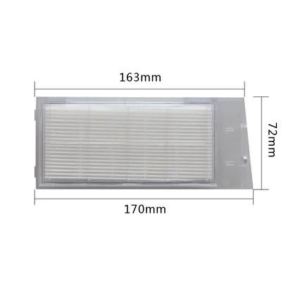 For Roidmi EVE Plus Robot Vacuum Cleaner Accessories Main Brush HEPA Filter Side Brush Dust Bag Mop Cloth Replacement Parts