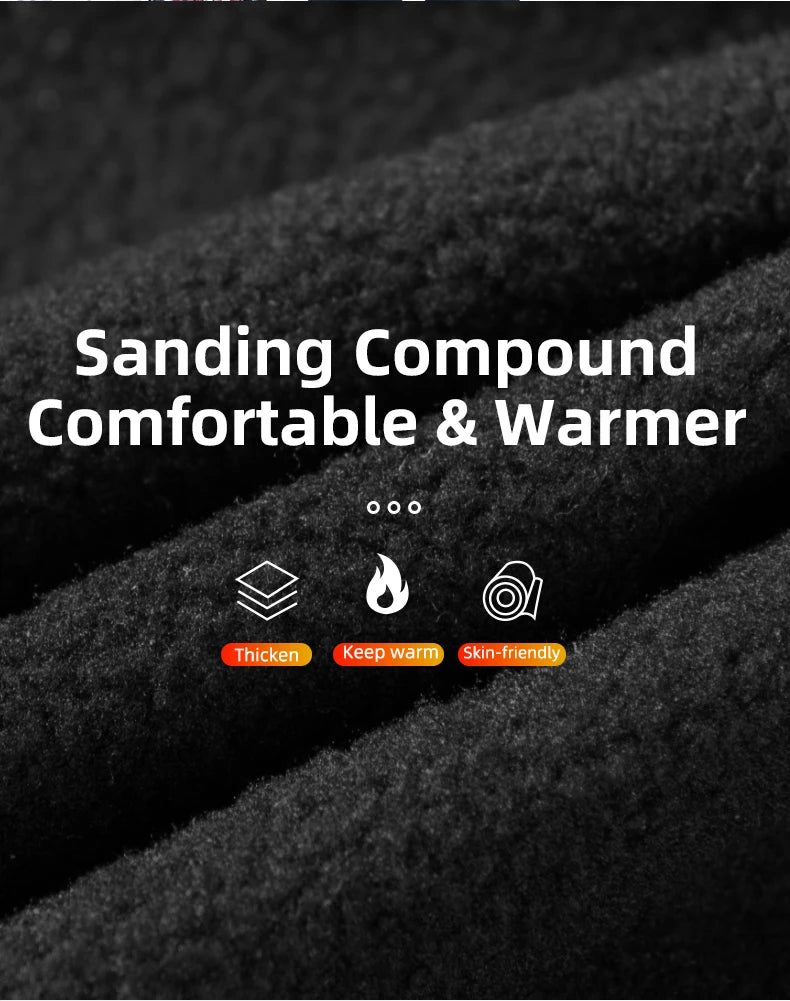 ROCKBROS Cycling Face Keep Warm Winter Climbing Hiking Fleece Thermal Windproof Balaclava Running Fishing Skiing Hat Headwear