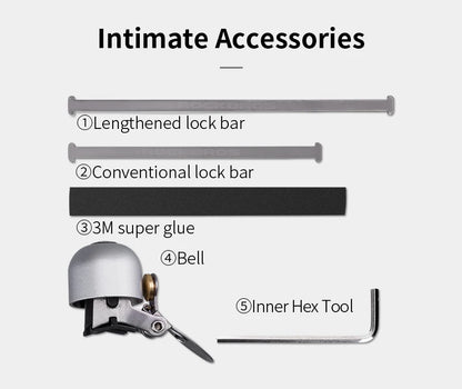 ROCKBROS Bike Bell Cycling Ring Bicycle Retro Classical Bells Clear Sound Quality MTB Road Safety Warning Alarm Bike Bells