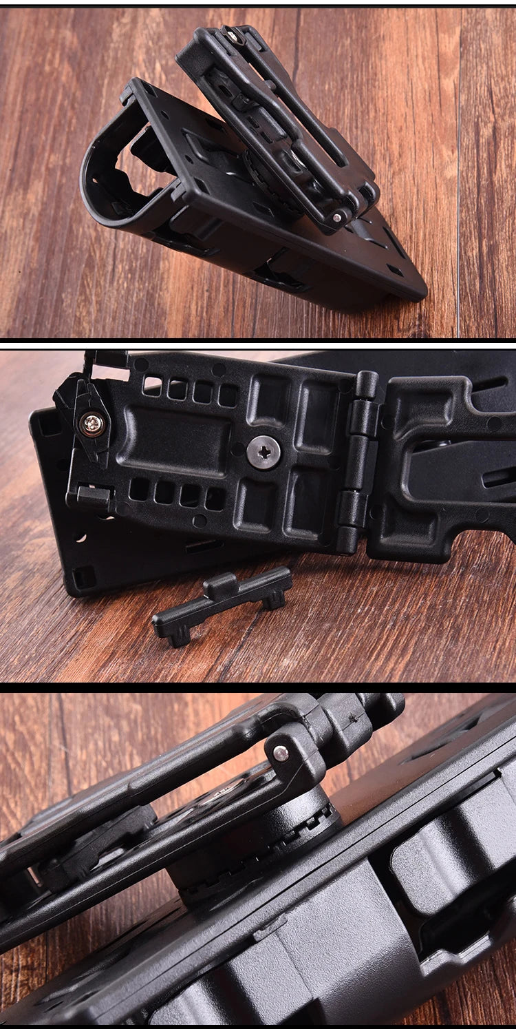 New Universal 360 Degree Tool Self Defense Safety EDC Rotation Outdoor Survial Kit Case Holster Black Holder