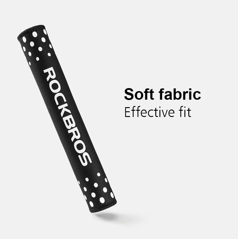 ROCKBROS Bicycle Frame Protection Ultralight MTB Bike Frame Protector Chain Rear Fork Guard Cover Cycling Chain Cover Black