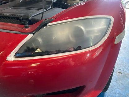 Car Headlight Polishing Kit 100ML/50ML Headlight Restoration Liquid Polymer Headlamp Renovation Repair Clean Kit Automobile Tool