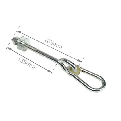 Children Swing Hook Amusement Park Swing Hanging Kit Hanger Aerial Yoga Hammock Safety Locking Ceiling Mount DIY Accessories