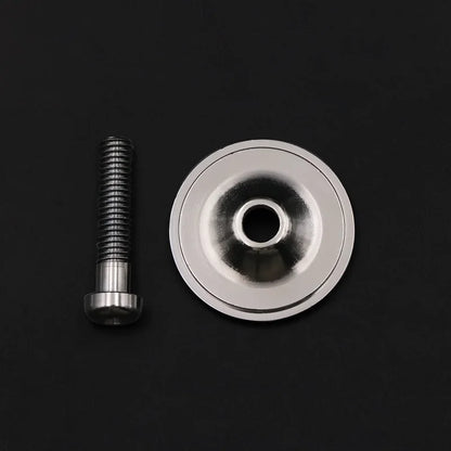 Bicycle Headset Cap Burnt Blue MTB Road Bike Stem Headset Top Cap Cover with Screw for 28.6mm Fork Head Tube Cycling Accessories