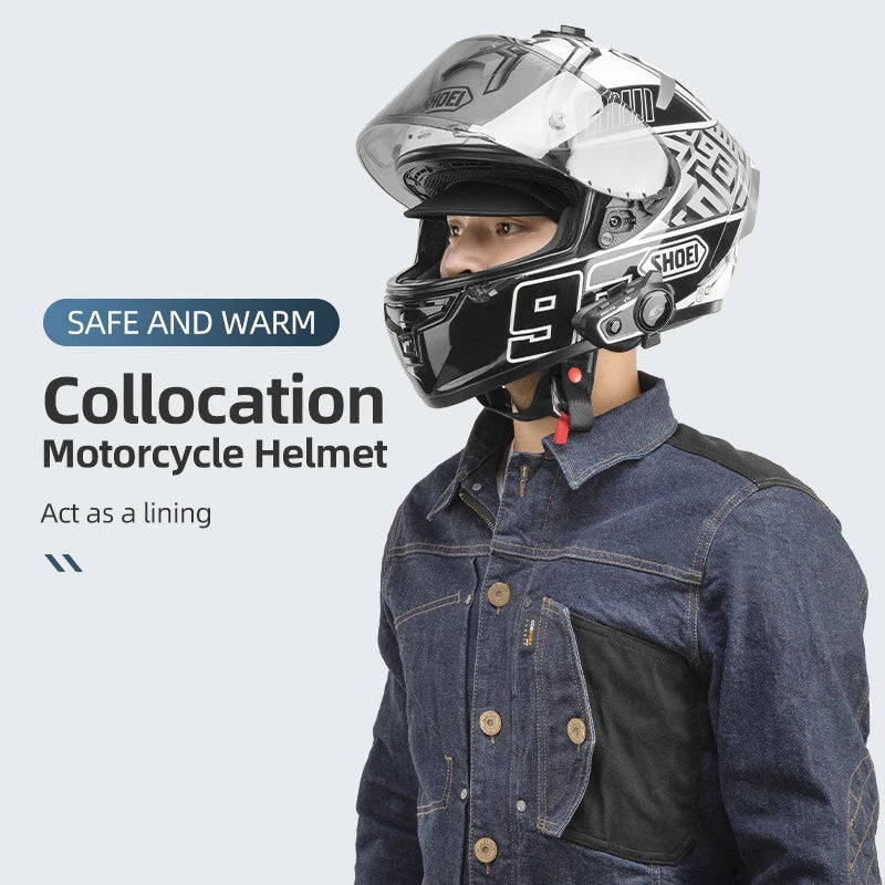 ROCKBROS Cycling Cap Winter Men Women Windproof Fleece Keep Warm Hat For Motorcycle Ski Outdoor Sports Headwear Accessories