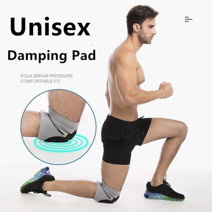 1Pair Thickening Football Volleyball Sports Knee EVA Pad Silicone Non-slip Pads Protect Cycling Sports Safety Knee rodilleras