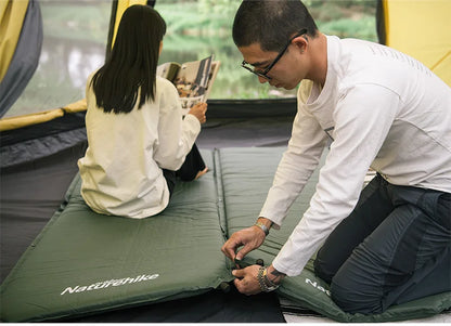 Naturehike Camping Mat D03 Inflatable Mattress Outdoor Travel Sleeping Pad 5cm Thicken Splicing Tent Mat Self-inflating Mat