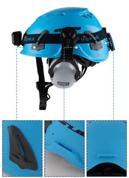 GUB Climbing Helmet Professional Mountaineer Rock MTB Helmet Safety Protect Outdoor Camping & Hiking Riding Helmet Survival Kit