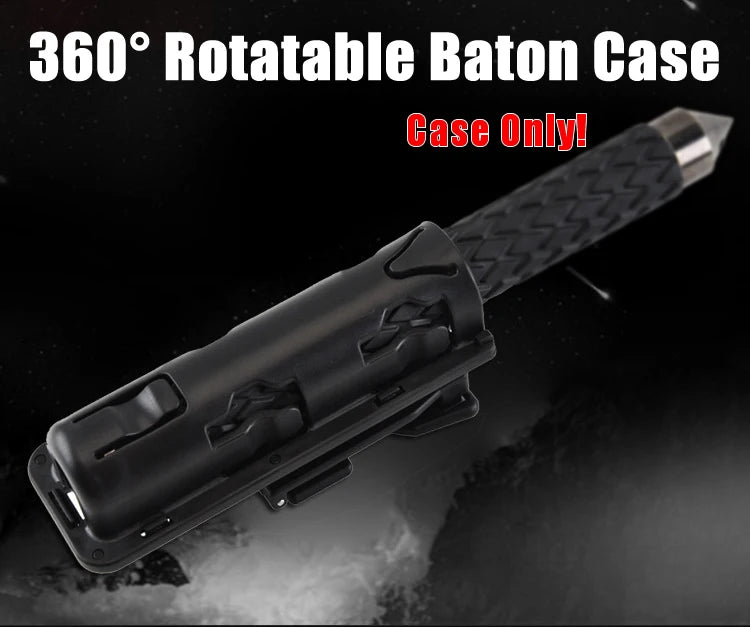 New Universal 360 Degree Tool Self Defense Safety EDC Rotation Outdoor Survial Kit Case Holster Black Holder