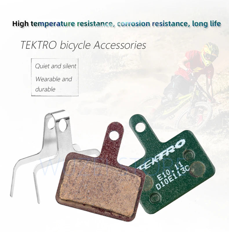 TEKTRO P20.11 E10.11 Brake Pads MTB Bike Hydraulic Disc Brake Pad for Shimano M335 395 Metal Ceramic Bicycle Pads Cycling Parts