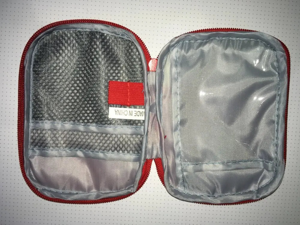 Emergency Kit Bags Portable First Aid Kit Bag Outdoor Safety Survival Pouch Travel Package Medical Bag Divider Storage Organizer