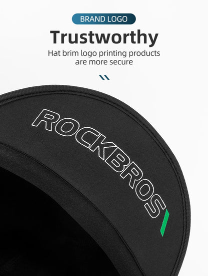 ROCKBROS Cycling Cap Winter Men Women Windproof Fleece Keep Warm Hat For Motorcycle Ski Outdoor Sports Headwear Accessories