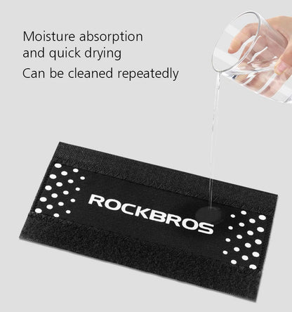 ROCKBROS Bicycle Frame Protection Ultralight MTB Bike Frame Protector Chain Rear Fork Guard Cover Cycling Chain Cover Black