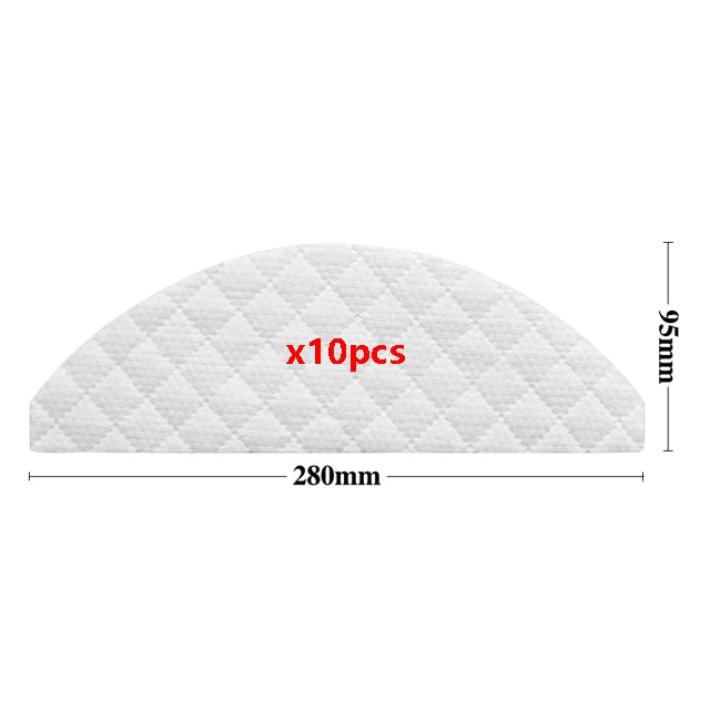 For Roidmi EVE Plus Robot Vacuum Cleaner Accessories Main Brush HEPA Filter Side Brush Dust Bag Mop Cloth Replacement Parts