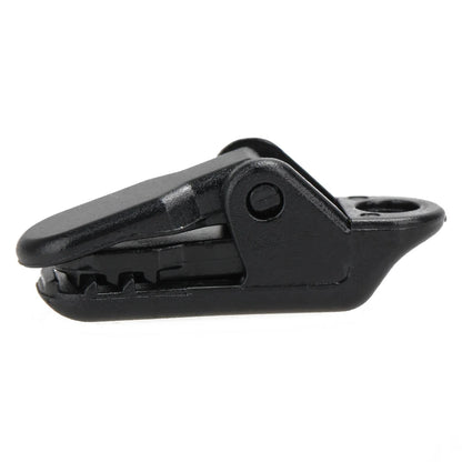 10 PCS Tent Crocodile Clip Tents Awning Wind Rope Clamp Plastic Clip Inverted Hook Design Bite Fastening for Outdoor Camping