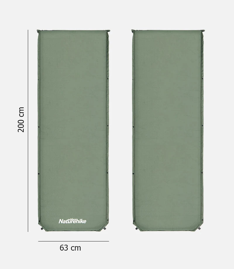 Naturehike Camping Mat D03 Inflatable Mattress Outdoor Travel Sleeping Pad 5cm Thicken Splicing Tent Mat Self-inflating Mat