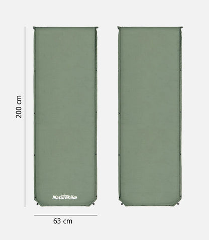 Naturehike Camping Mat D03 Inflatable Mattress Outdoor Travel Sleeping Pad 5cm Thicken Splicing Tent Mat Self-inflating Mat