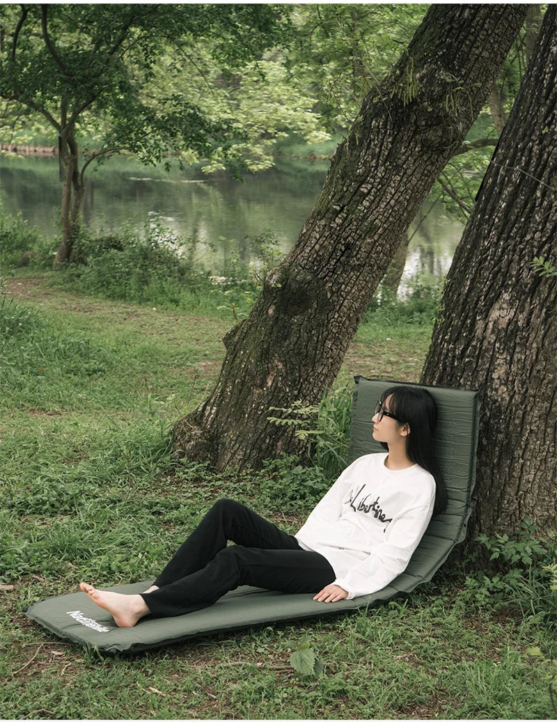 Naturehike Camping Mat D03 Inflatable Mattress Outdoor Travel Sleeping Pad 5cm Thicken Splicing Tent Mat Self-inflating Mat