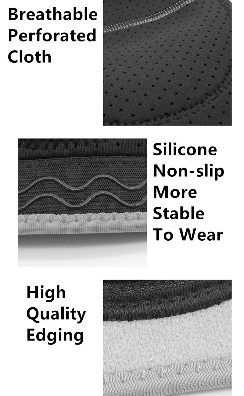 1Pair Thickening Football Volleyball Sports Knee EVA Pad Silicone Non-slip Pads Protect Cycling Sports Safety Knee rodilleras