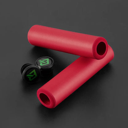 ROCKBROS Cycling Grips Bicycle Grips MTB Silicone Sponge Handlebar Grips Bike Grips Mountain Bike Bicycle Handlebars Ultraight
