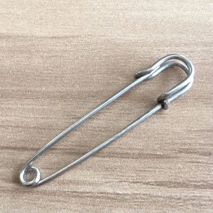 5pcs/lot EDC Outdoor tools Safety Pins Brooch Blank  Pin Broochs Survival Accessories Travel Kit