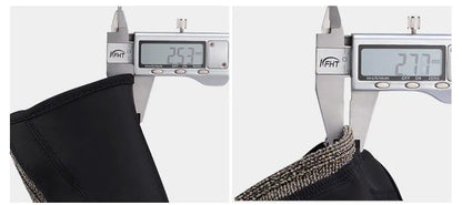 ROCKBROS Cycling Shoes Cover Windproof Abrasion Resistant Fabric Keep Warm Half Overshoe MTB Road Bicycle Shoe Covers Black