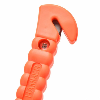 1Pcs Portable Safety Hammer Camping Driving Car Seat Belt Cutter Outdoor Survival Emergency Escape Hammer to Break Window Glass