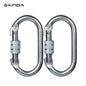 XINDA Professional Outdoor Rock Climbing  Tension Safety Supervivencia Lock Equipment Carabiner Camping Hiking Survival Kit