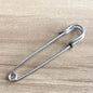 5pcs/lot EDC Outdoor tools Safety Pins Brooch Blank  Pin Broochs Survival Accessories Travel Kit