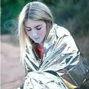 3 in1 Camping Hiking Emergency Survival Gear Whistle Compass Thermometer Outdoor Need ArmyGreen Color with rope