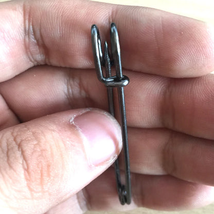 5pcs/lot EDC Outdoor tools Safety Pins Brooch Blank  Pin Broochs Survival Accessories Travel Kit