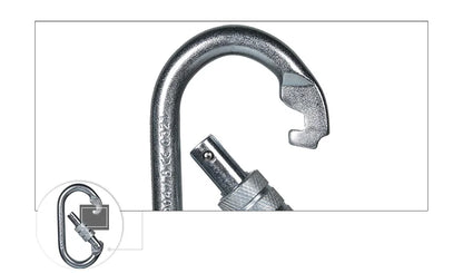 XINDA Professional Outdoor Rock Climbing  Tension Safety Supervivencia Lock Equipment Carabiner Camping Hiking Survival Kit